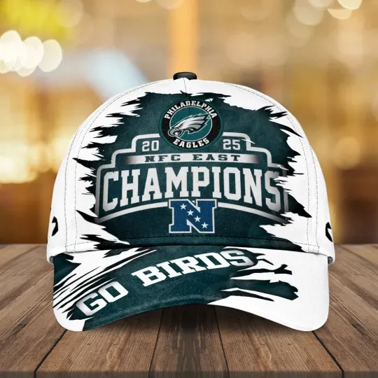 Discover Eagles NFC East Division Champions Classic Cap