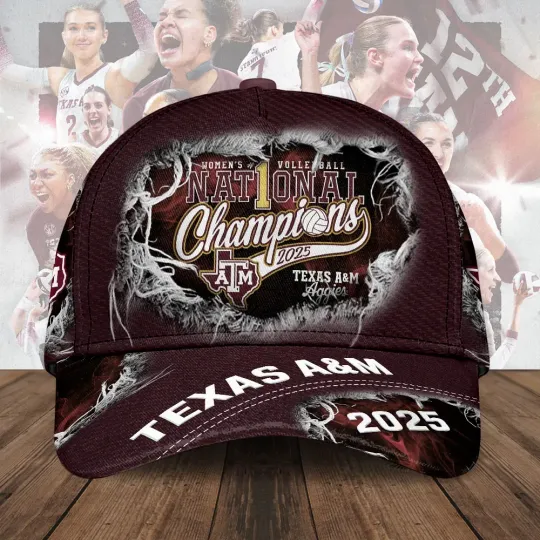 Discover A&M 2025 Women’s Volleyball National Champions Classic Cap