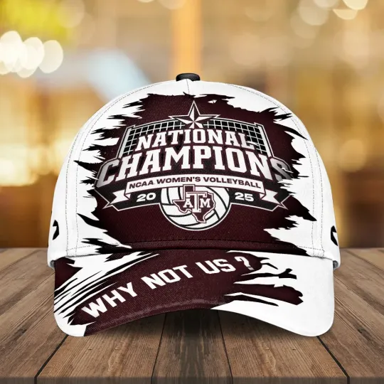 Discover A&M Aggies Women’s Volleyball 2025 National Champions Classic Cap