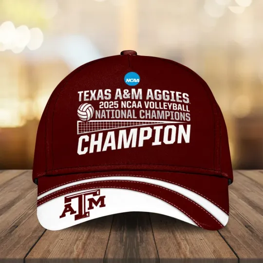 Discover A&M Aggies Women’s Volleyball 2025 National Champions Classic Cap