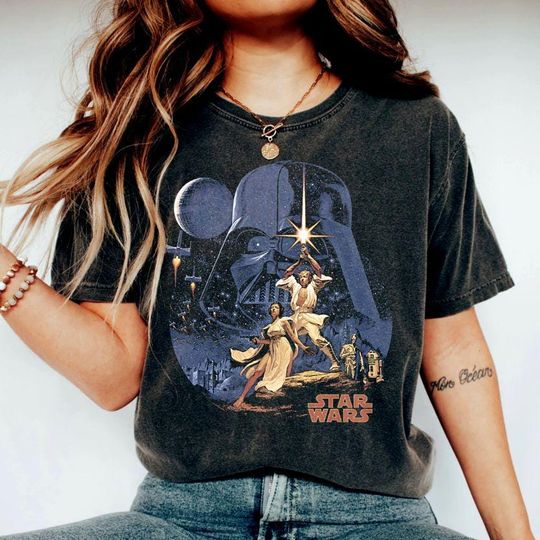 Discover Space Battle Vintage Shirt, Retro Sci-fi Tee, Fighter Galaxy War Shirt, Cosmic Apparel, Astronomy Gift