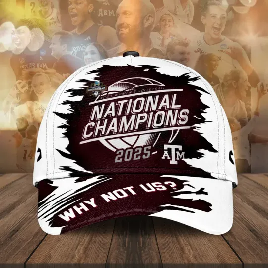 Discover A&M Aggies Women’s Volleyball 2025 National Champions Classic Cap