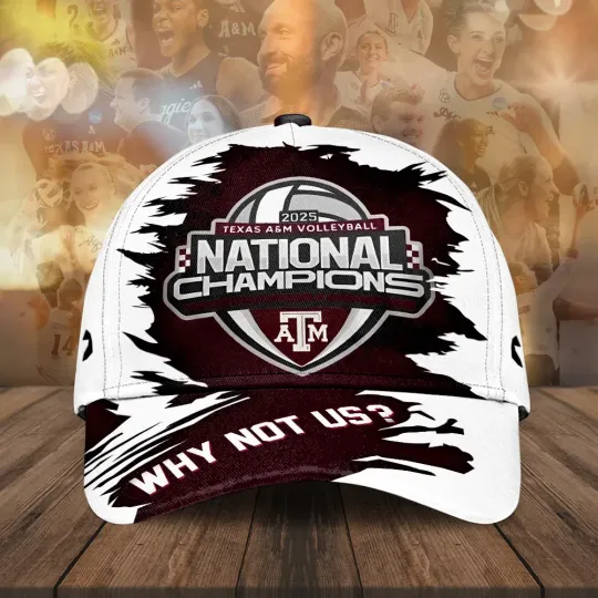 Discover A&M Aggies Women’s Volleyball 2025 National Champions Classic Cap
