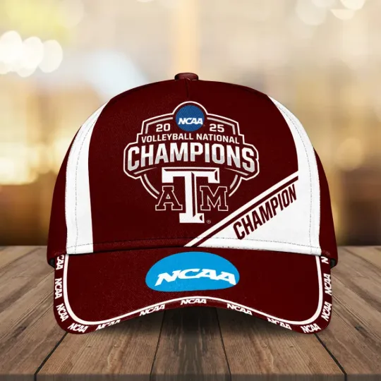 Discover A&M Aggies Women’s Volleyball 2025 National Champions Classic Cap