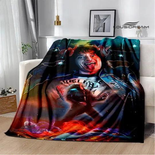Ed Munson Printing Throw Blanket