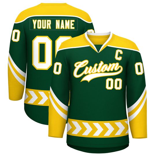 Discover KXK Custom Name & Number Printed Classic Style Hockey Jersey for Women and Men, Hockey Fan Gift