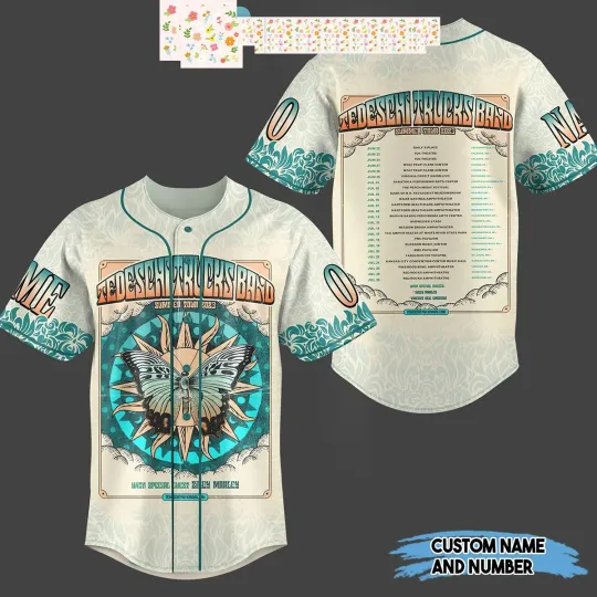 Discover Tedeschi Trucks Band Summer Tour 2023 Baseball Jersey