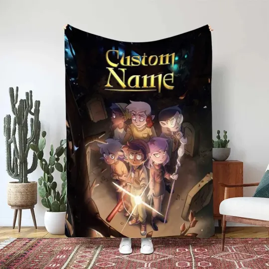 Discover Disney The Owl House Blanket, Luz Noceda Main Character Custom Fleece Blanket