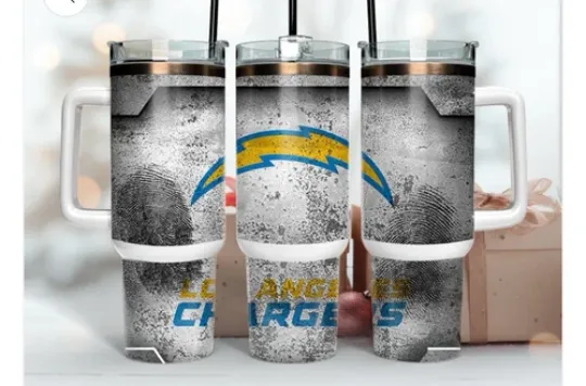 Discover Los Angeles Chargers Football 40oz Tumbler