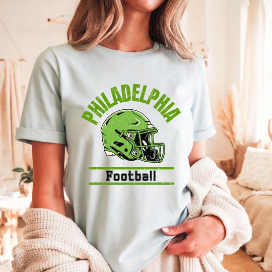 Discover Vintage 90s Philadelphia Football Shirt, Retro Eagles Tee, Game Day Outfit, Philly Fan Gift, Sports T-Shirt
