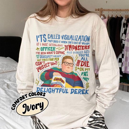 Discover Delightful Derek St5 Comfort Colors Shirt, Funny St5 Movie T Shirt, Derek Funny Quotes Tee, Movie Gift For Fans