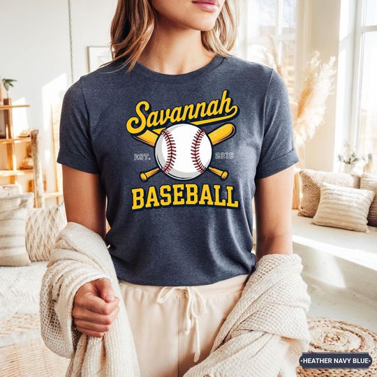 Discover Retro Savannah Baseball T-Shirt, Vintage Savannah Baseball Tee, Game Day Shirt, Banana Ball Fan Gift
