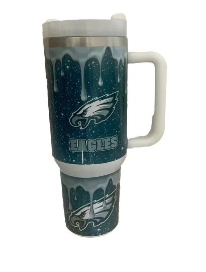 Philadelphia Eagles Football 40oz Tumbler
