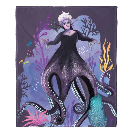 Discover Disney Little Mermaid Your Voice Disneyland Fleece Blanket