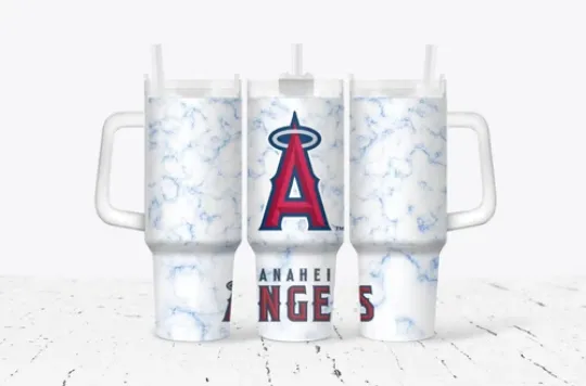 Discover Los Angeles Angels Baseball 40oz Tumbler