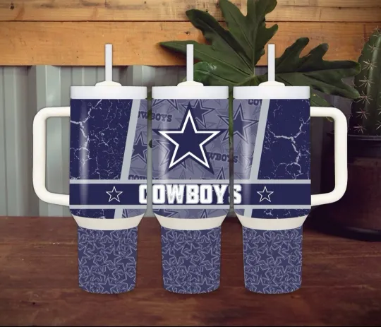 Dallas Cowboys Football 40oz Tumbler