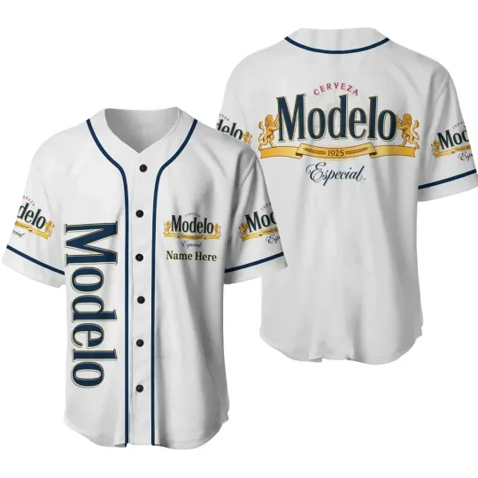 Discover Custom Name Modelo Unisex Baseball Jersey