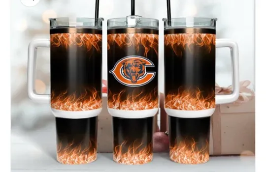 Discover Chicago Bears Football 40oz Tumbler