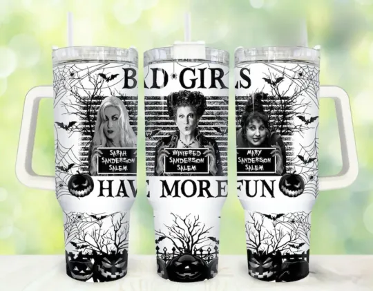 Discover Hocus Pocus Halloween 40oz Tumbler