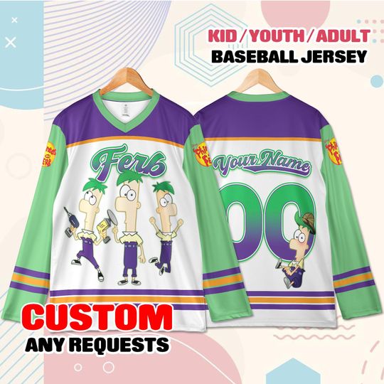 Discover Custom Cartoon Hockey Jersey Name Number  Youth Adult Personalized Hockey Shirt Gift