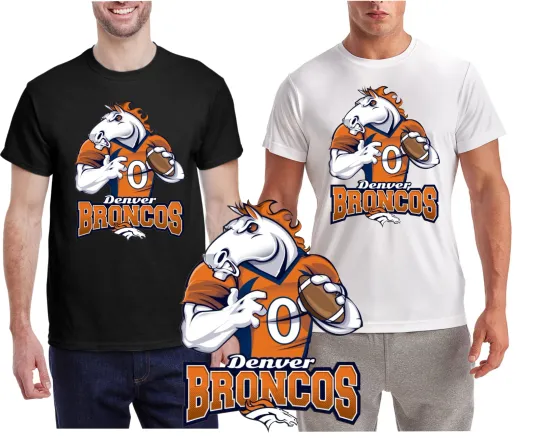 Discover New / Denver Broncos Bronco / Performance T-shirt