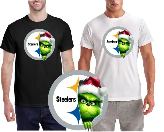 Discover New / Pittsburgh Steeler Christmas funny character Tee / Quality Wicking T-Shirt