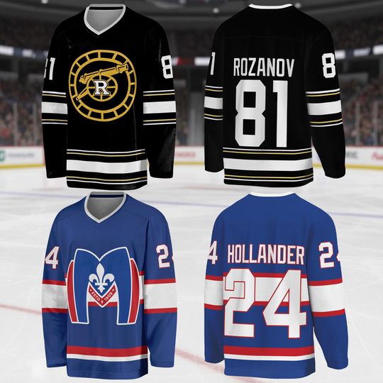 Discover Team Hollanov Hookey Jersey, Hudson Williams Connor Storrie Hookey Jersey,Heated Rivalry Inspired Hookey Jersey,Ilya Rozanov Shane Hollander