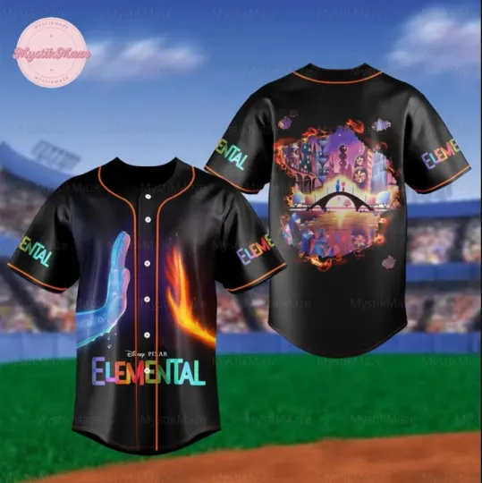 Discover Elemental Baseball Jersey Shirt