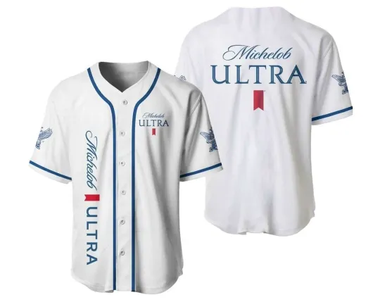 Discover Michelob Ultra Baseball Jersey 3D, Ultra Beer Baseball Jersey, Gift  Christmas