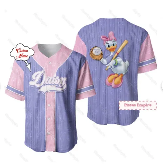 Discover Mouse Minine Baseball Jersey Shirt
