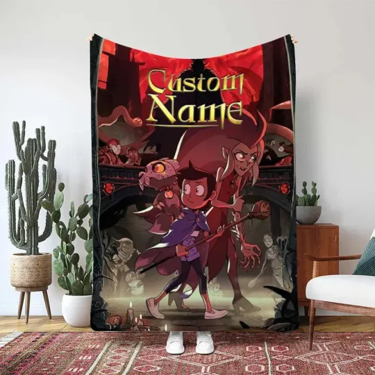 Discover Disney The Owl House Fleece Bed Custom Blanket Gift For Fan, Kids V4