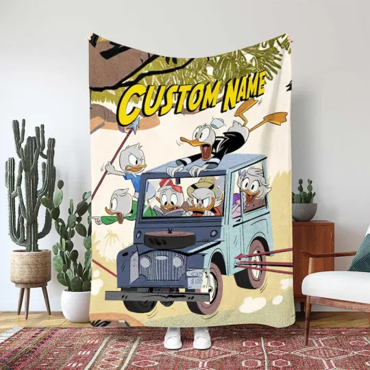 Discover Disney A Goofy Movie Fleece Bed Custom Blanket Gift For Fan, Kids V7