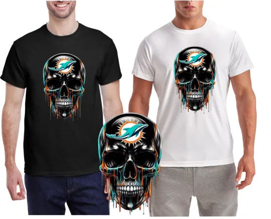 Discover New With Tags / MIAMI DOLPHINS T-Shirt / Wicking T-Shirt