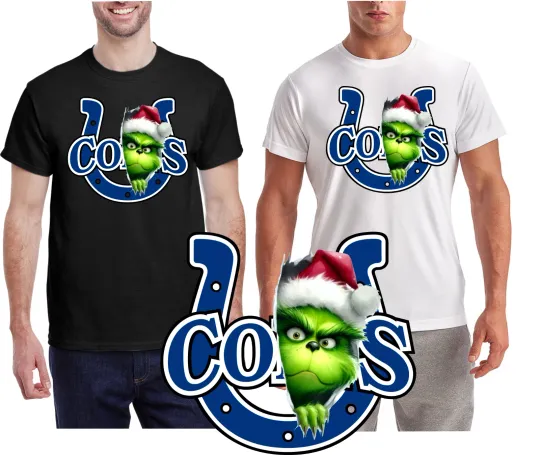New / Indianapolis Colts funny character Tee / Quality Wicking T-Shirt