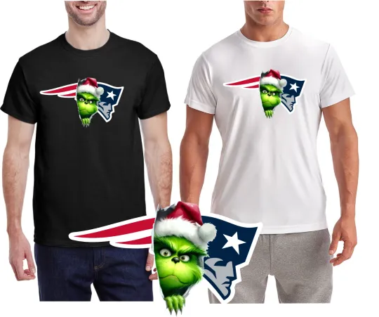 New / New England Patriots funny character Tee / Wicking T-Shirt