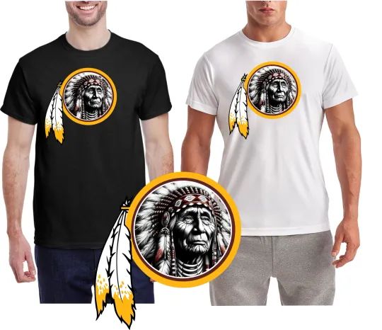 Discover New With Tags/ Washington Redskins / New Look /Wicking T-Shirt