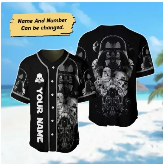 Discover Personalized Star Wars Baseball Jersey Shirt