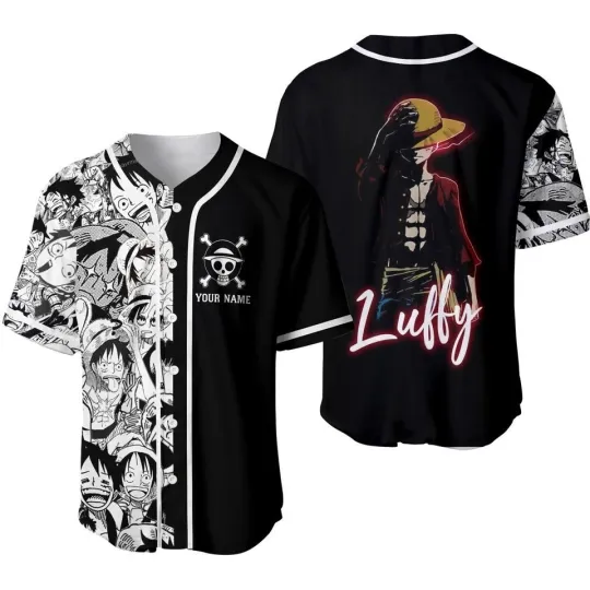 Discover Custom Name Monkey One Piece Baseball Jersey for Men and Women