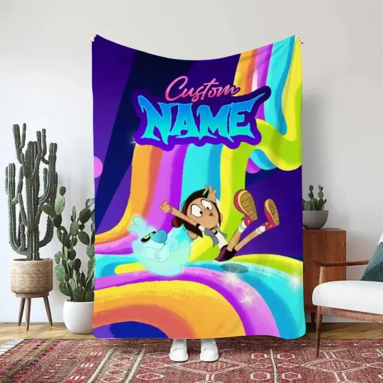 Discover Disney The Ghost And Molly Fleece Bed Custom Blanket Gift For Fan, Kids V4