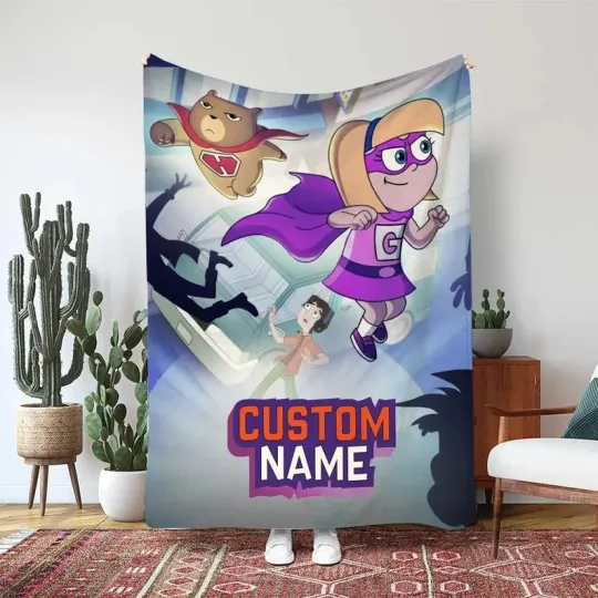 Discover Disney Hamster And Gretel Fleece Bed Custom Blanket Gift For Fan, Kids