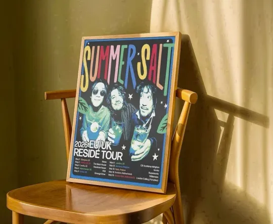 Discover Summer Salt EU-UK 2026 Reside Tour Poster