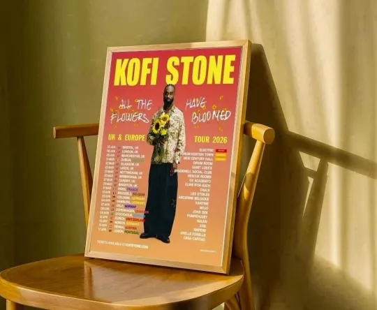 Discover Kofi Stone UK & Europe Tour 2026 Poster