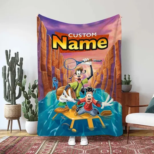 Discover Disney A Goofy Movie Wendy Fleece Bed Custom Blanket Gift For Fan, Kids