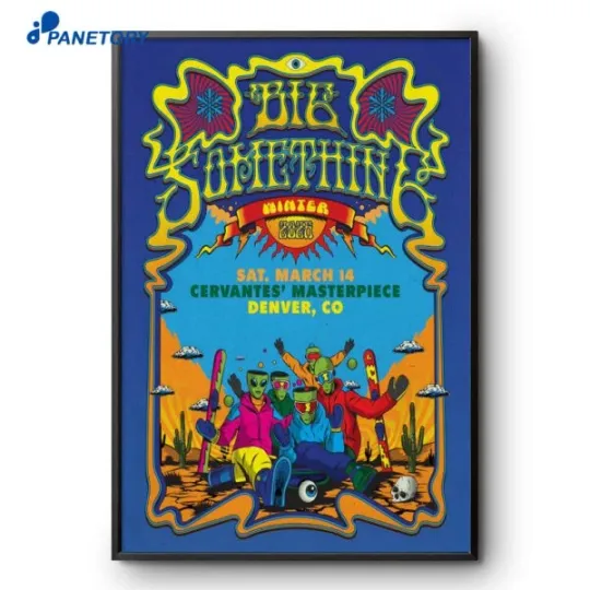 Discover Big Something Tour Denver Mar 14 2026 Poster Home Decor, Wall Art, Fan Gift