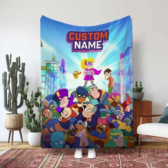 Discover Disney Hamster And Gretel Fleece Bed Custom Blanket Gift For Fan, Kids V3