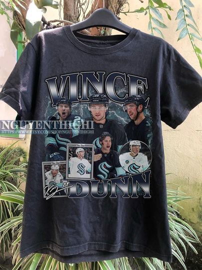 Discover Vince Dunn Ice Hockey T-Shirt Canadian Professional Hockey Vintage Sweatshirt Hoodie Graphic Tee