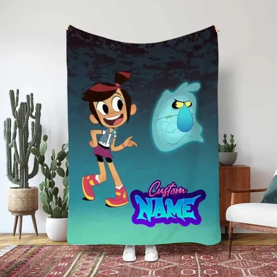 Discover Disney The Ghost And Molly Fleece Bed Custom Blanket Gift For Fan, Kids V2