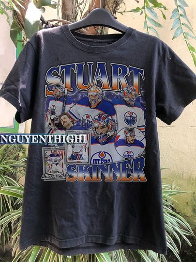 Discover Limited Stuart Skinner Ice Hockey Graphic T-Shirt for Fans