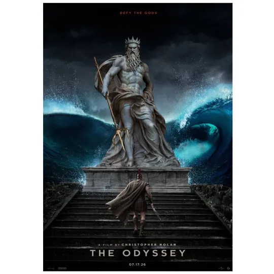 Discover The Odyssey Christopher Nolan Movie Poster July 17 2026