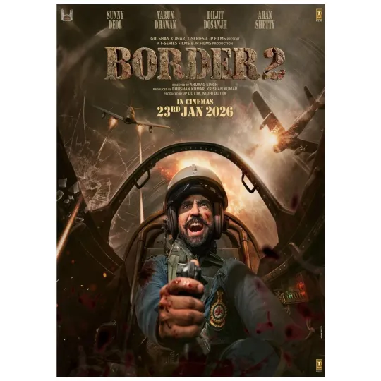 Discover Border 2 Bollywood Action Movie Poster January 23 2026